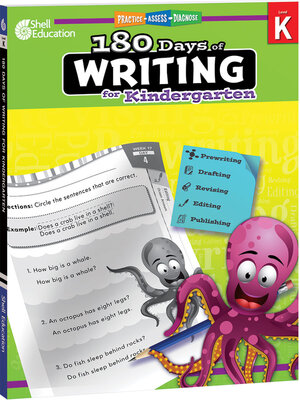 cover image of 180 Days of Writing for Kindergarten